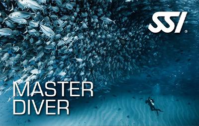 Master Diver: Flotabilidad / Profundo / Navegación / Nocturno / Stress & Rescue